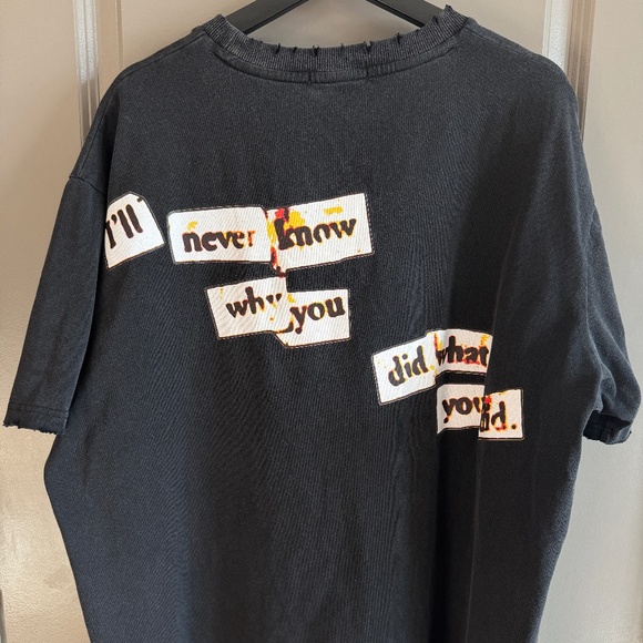 Aelfric Eden ‘Distorted Portrait Graphic’ Oversixed Tee - LIKE NEW 🔥 - Picture 2 of 6